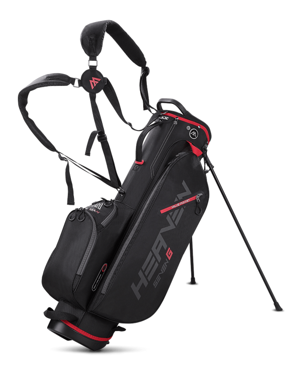 BIG MAX Heaven 6 G Stand Bag – Black/Red